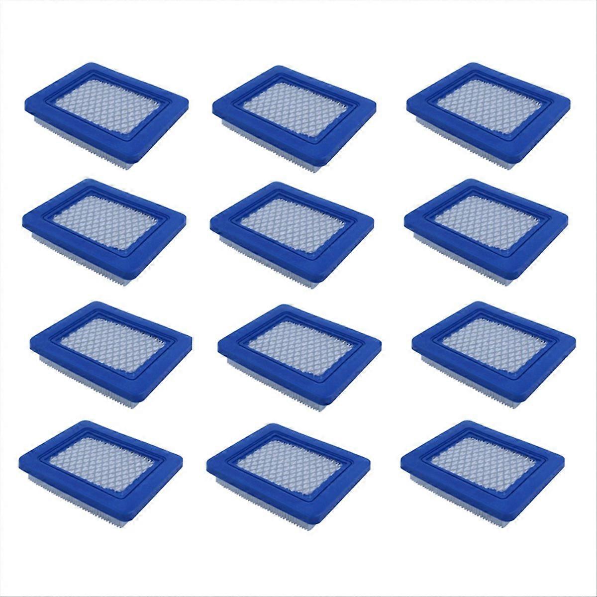 12PCS Replacement Lawn Mower Air Filter for Stratton