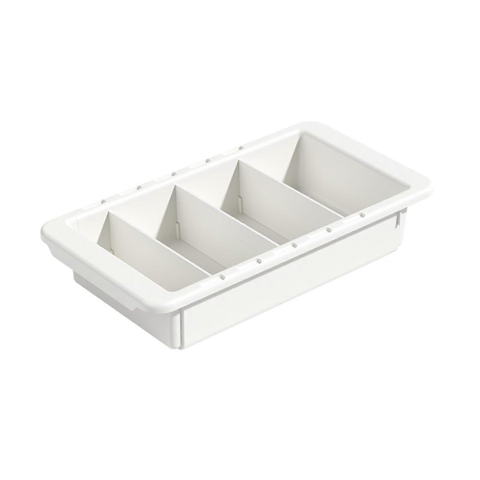 Expandable Drawer Organizer For Kitchen And Restaurant Use Adjustable Width Small Item Storage Box