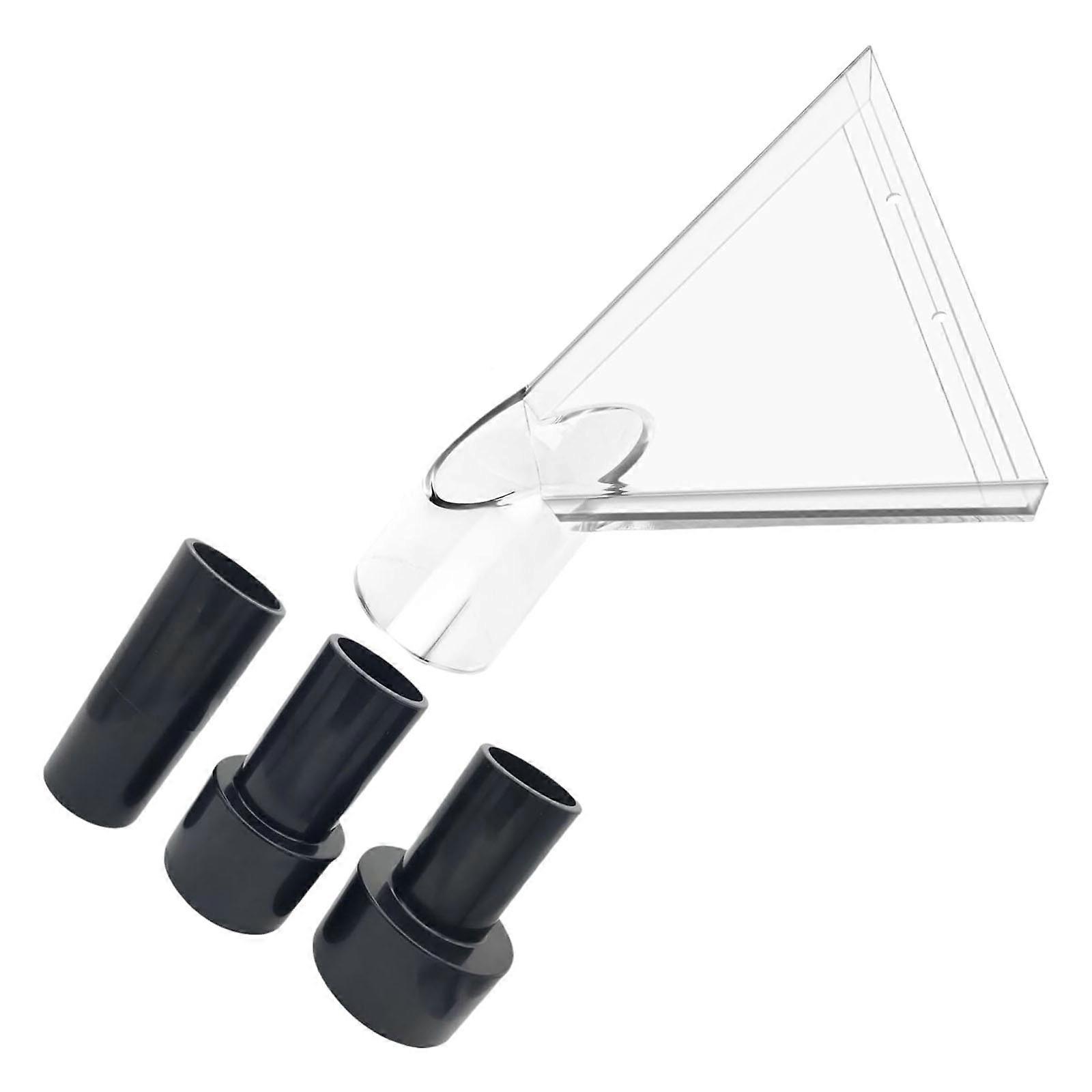 Scrub Head Upholstery Nozzles Vacuum Cleaner Attachments Clear Scrub Head Extraction Nozzles With Adapters Enduring Multicolor