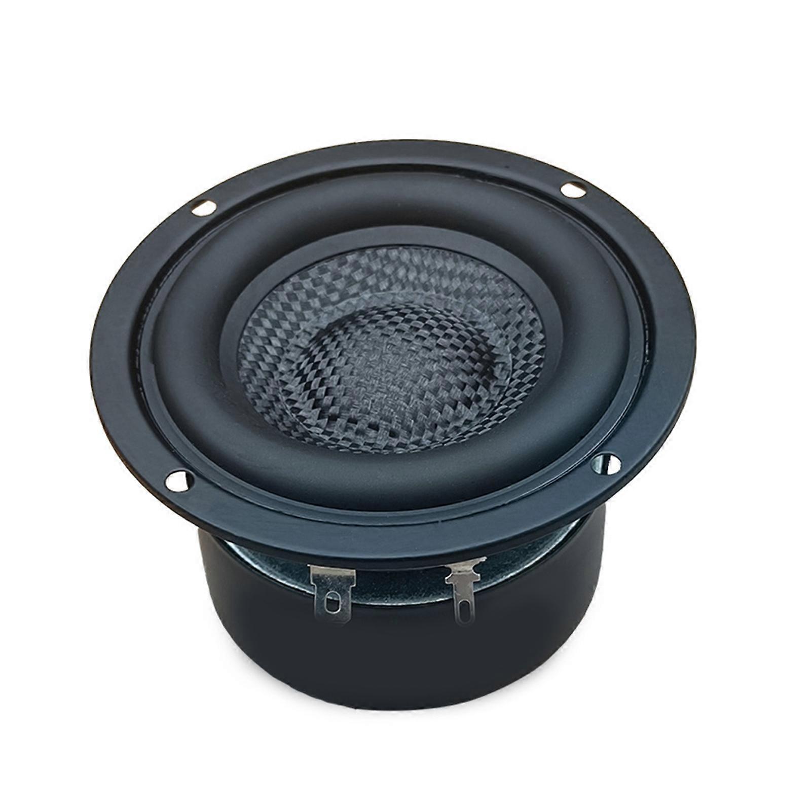 3inch Rubber Round Subwoofer Sound Speaker 6Ohm/8Ohm Low Frequency Speaker Super Bass Loudspeaker Replacement Multicolor