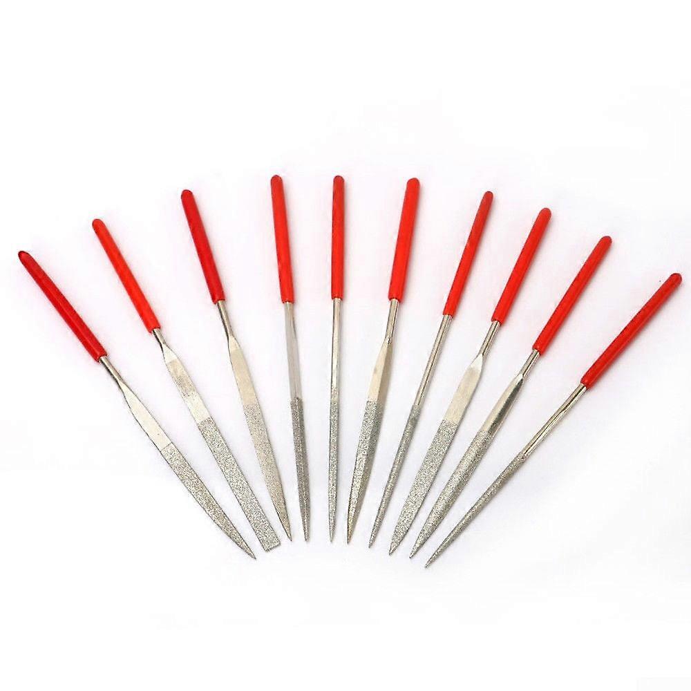 10xWood Rasp Files Needle Mini File Set Carving Tools Alloy Filing Tool Woodwook