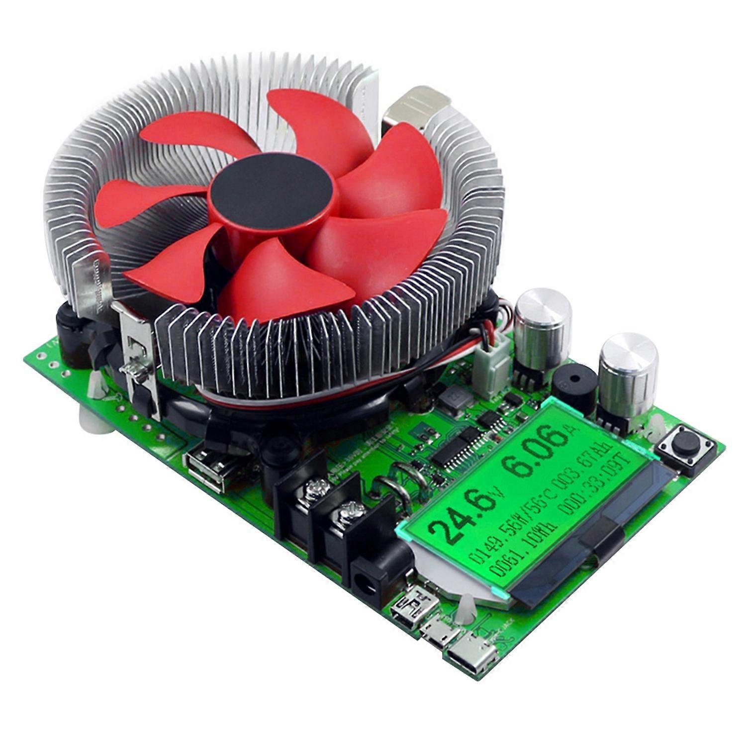 150W 20A Electronic Load Tester Digital LCD Screen Electronic Adjustment Constant Load Meter Battery