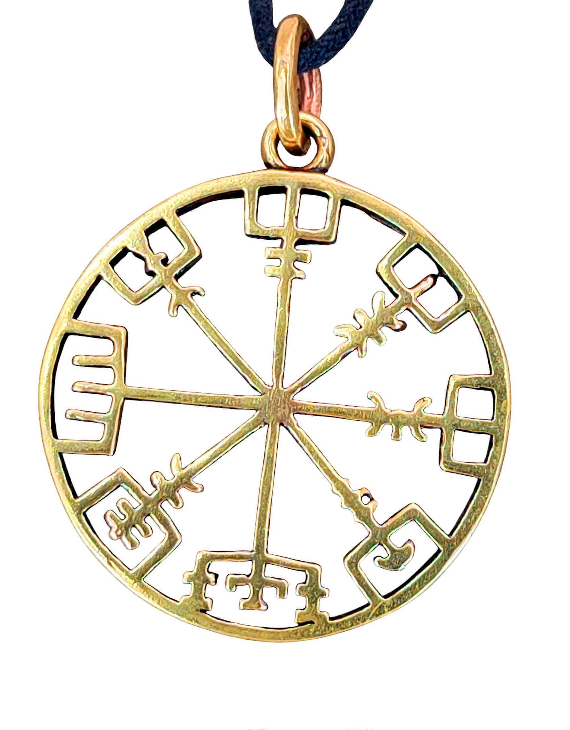 Prívesok 122 A Vikingský kompas - bronz