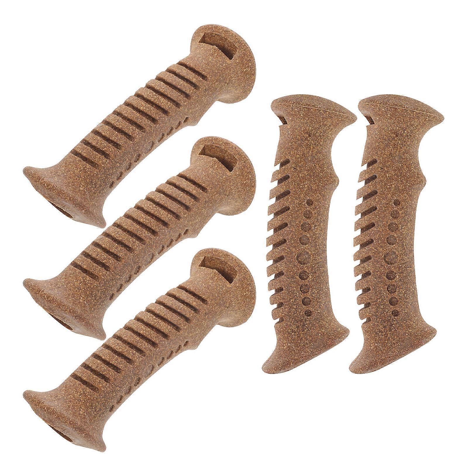 Hiking Pole Handle Grip Cork Handle Replacement for 5Pcs Trekking Poles