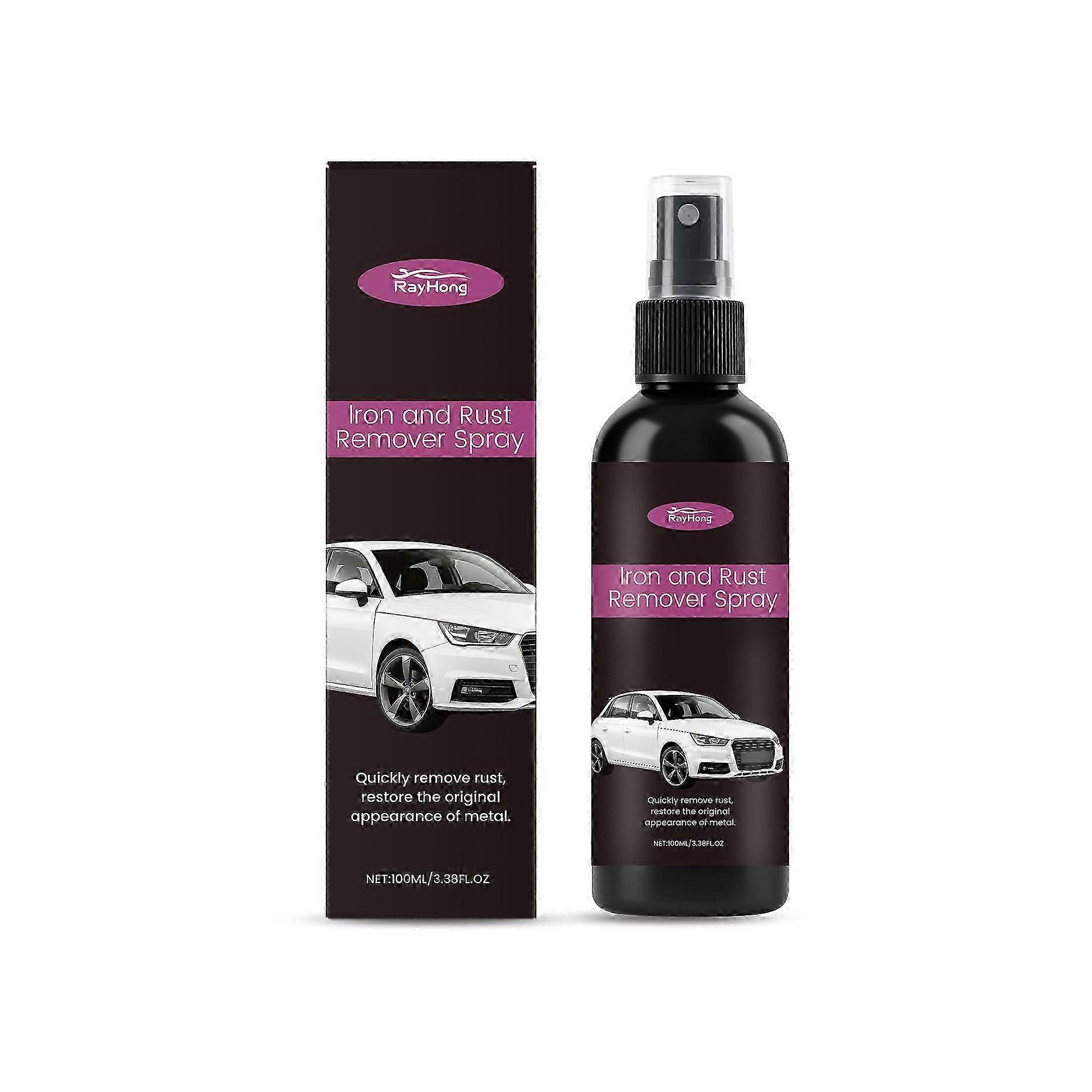 Rayhong Car Derusting Spray Quickly Dissolves Stubborn Rust Formula Suitable For Stainless Steel Iron Derusting