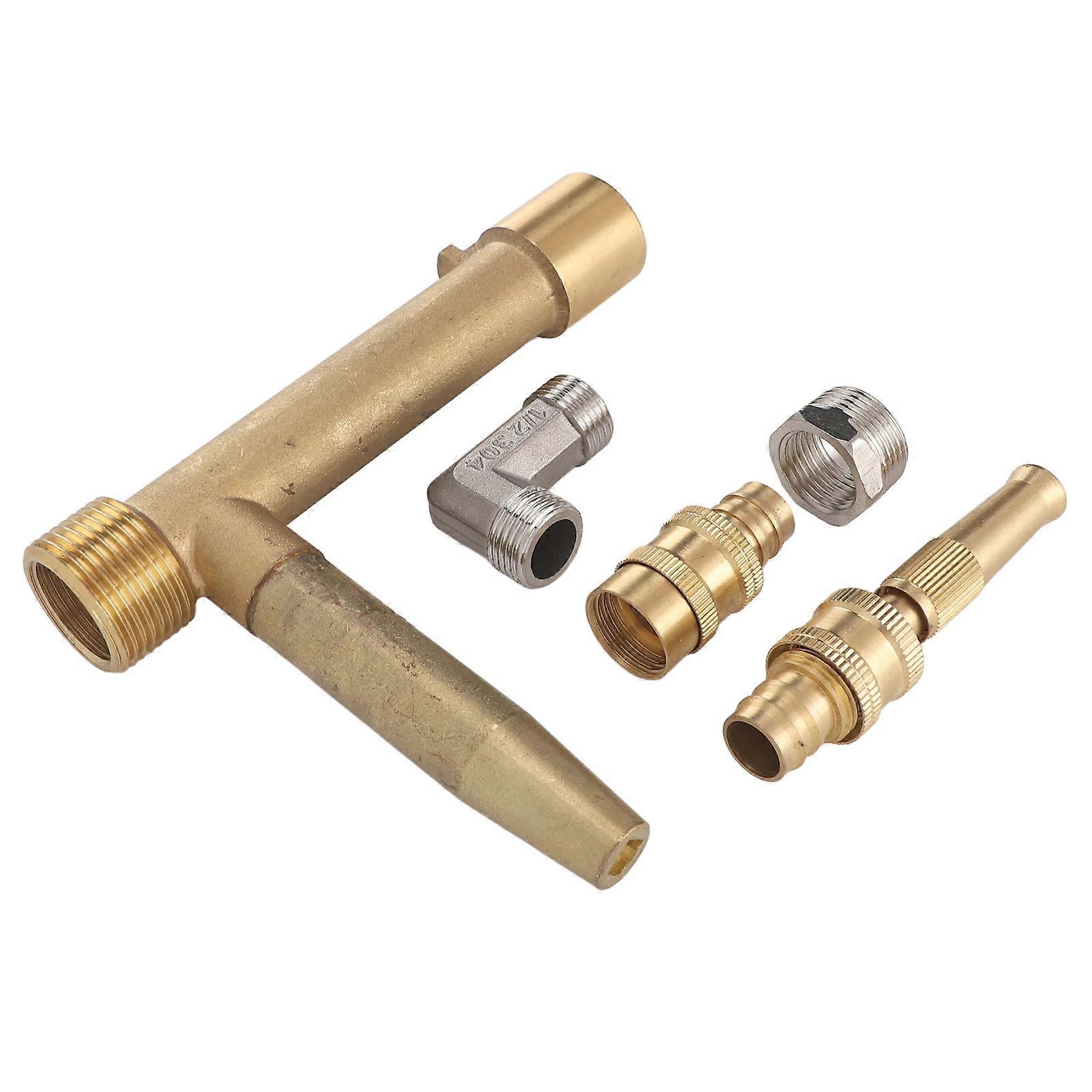 Brass Quick Water Intake Valve Key G1 Thread Brass Quick Coupler Valve for Underground Irrigation