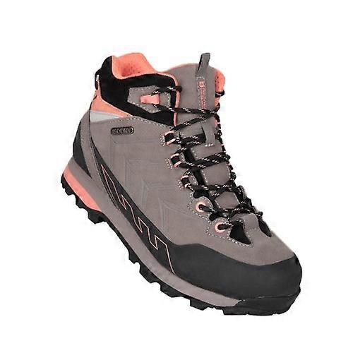 Bottes de randonnée imperméables en daim Peak pour femmes de Mountain Warehouse Gris 7 UK
