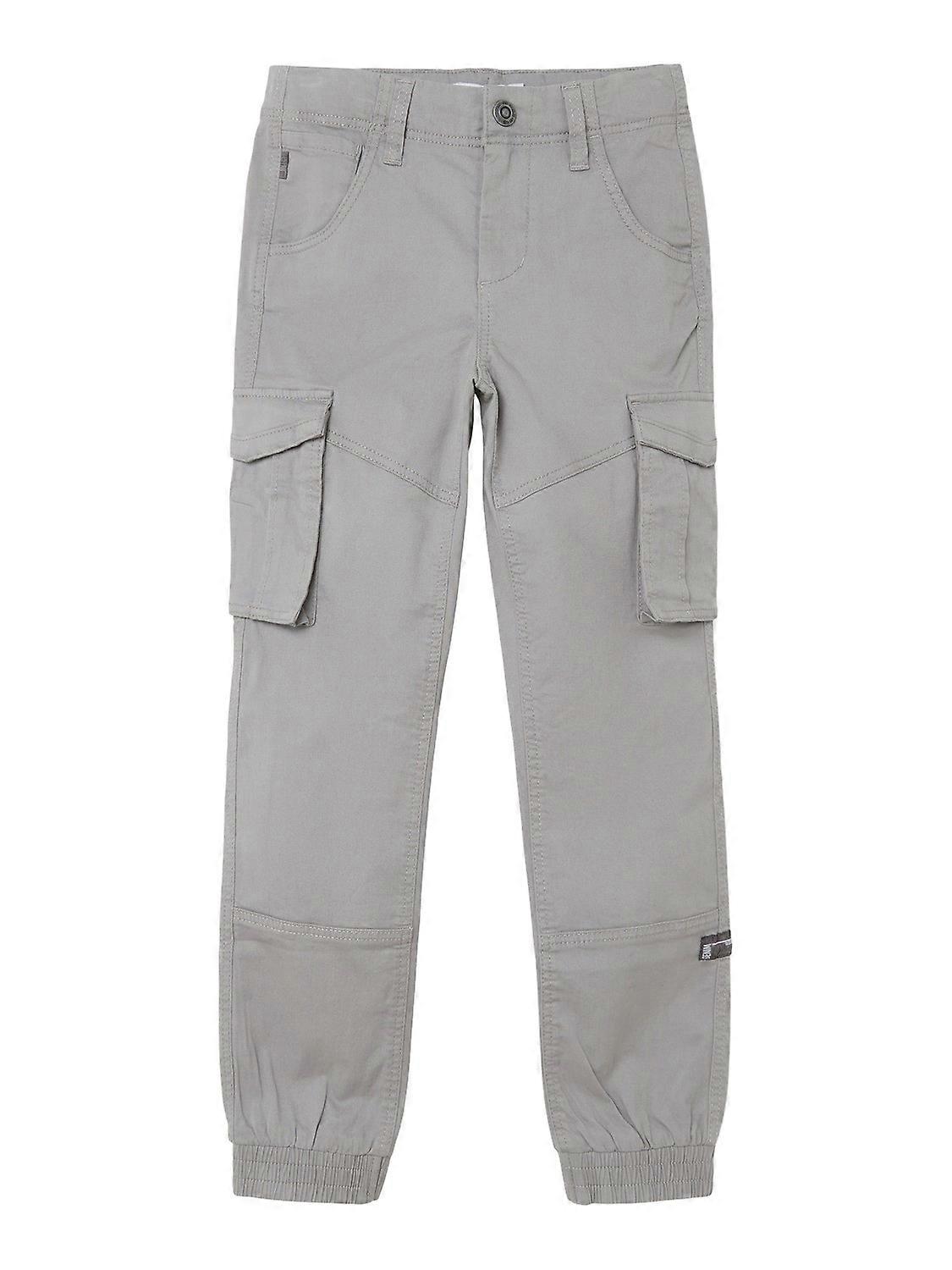 NAME IT Barn Pojkar Cargo Byxor Jogger Chino Byxor Fritid Byxor