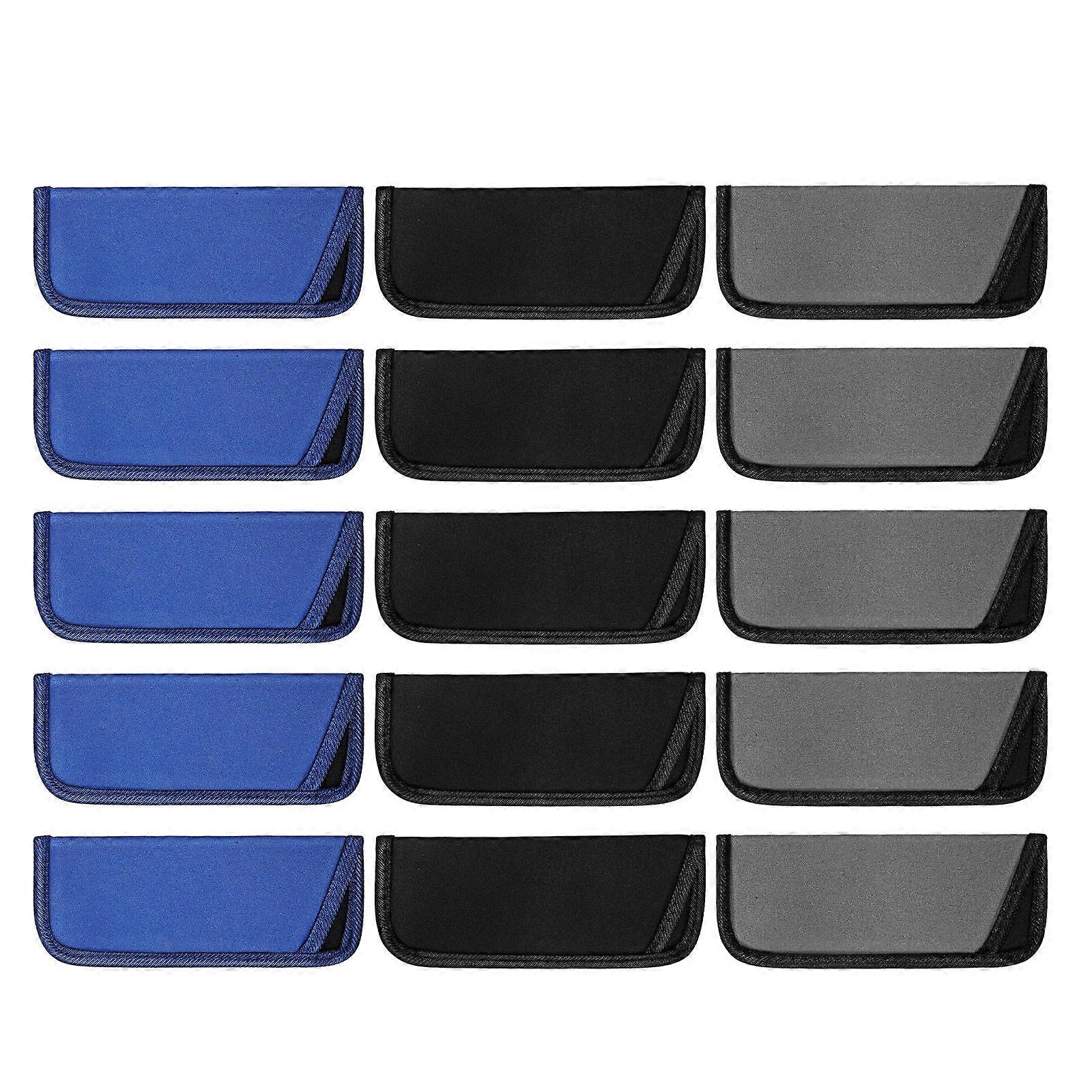 Eyeglasses Case in Assorted Color for Protective Storage 15Pcs Soft Eva Pouch