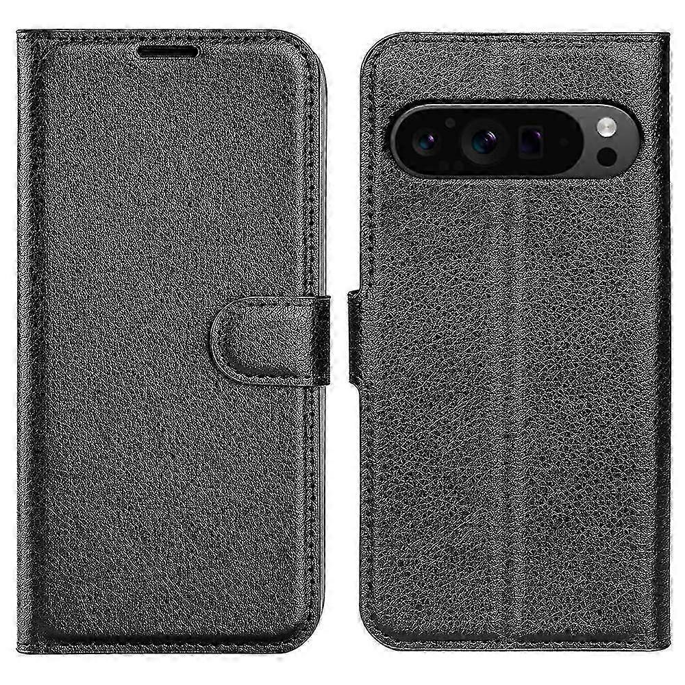 Litchi Leather Phone Case For Google Pixel 9 Pro XL