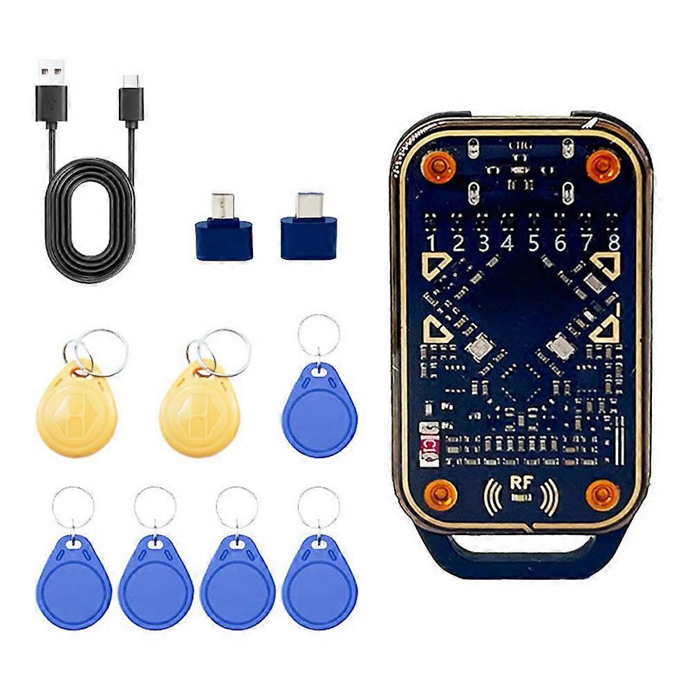 Restart Chameleon Ultra Smart Card Emulator+5200/UID Keychain Kit RFID Smart Chip Reader ID IC Decode NFC Duplicator