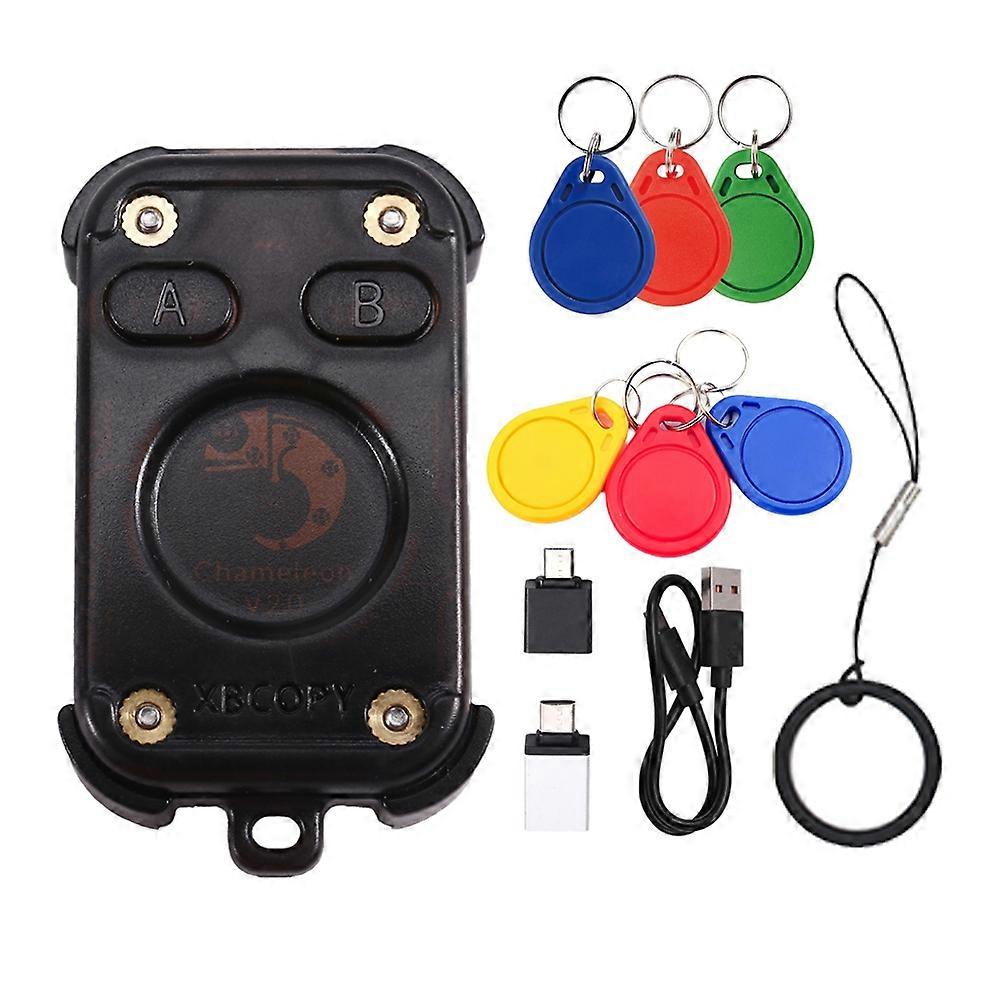 Chameleon V2.0 RFID Smart Chip Reader Emulator Smart Card Emulator Duplicator ID IC Card Decode+3XCUID/UID Keychain