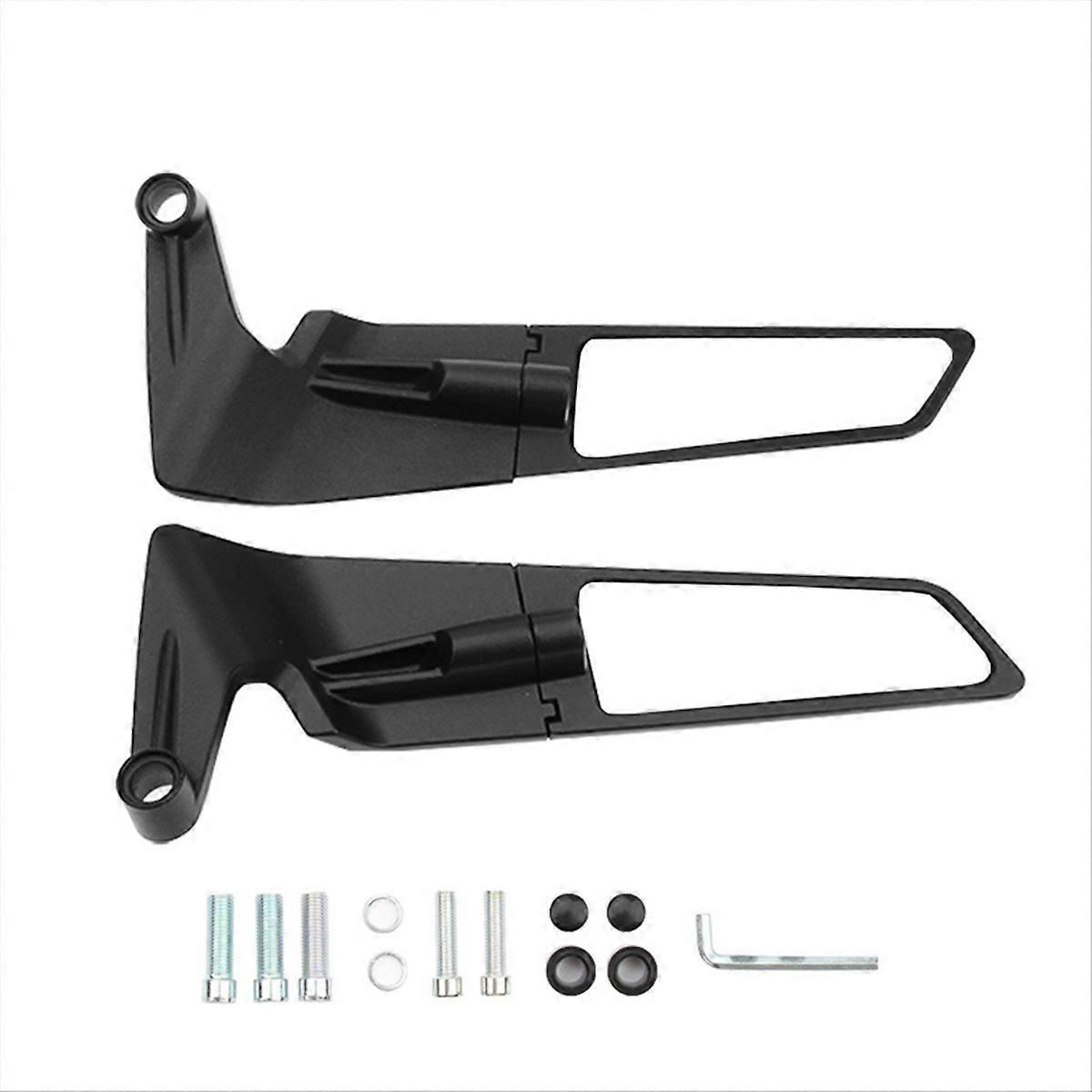 Universal Motorcycle Modified Rearview Mirror Fixed Wing for 