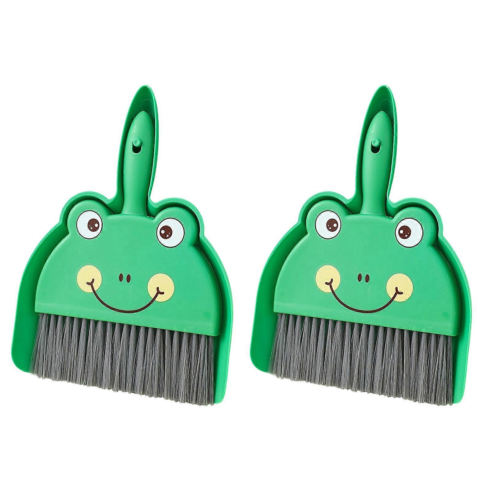 Thin Cleaning Tool Set Brushes Vertical Storage Solution Transportable Design For Dense Residences Multicolor