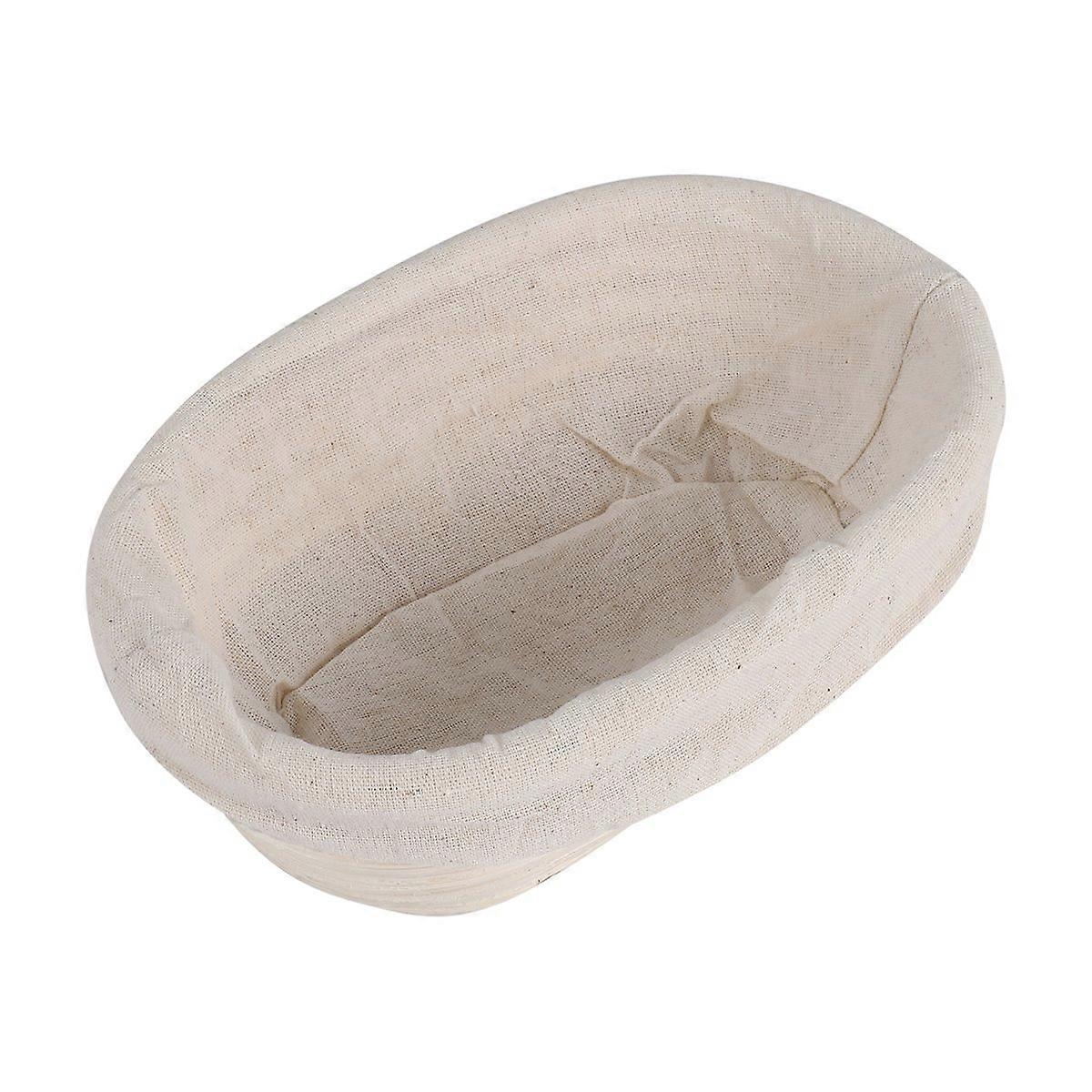Oval Bread Proofing Proving Basket-17x12x6cm
