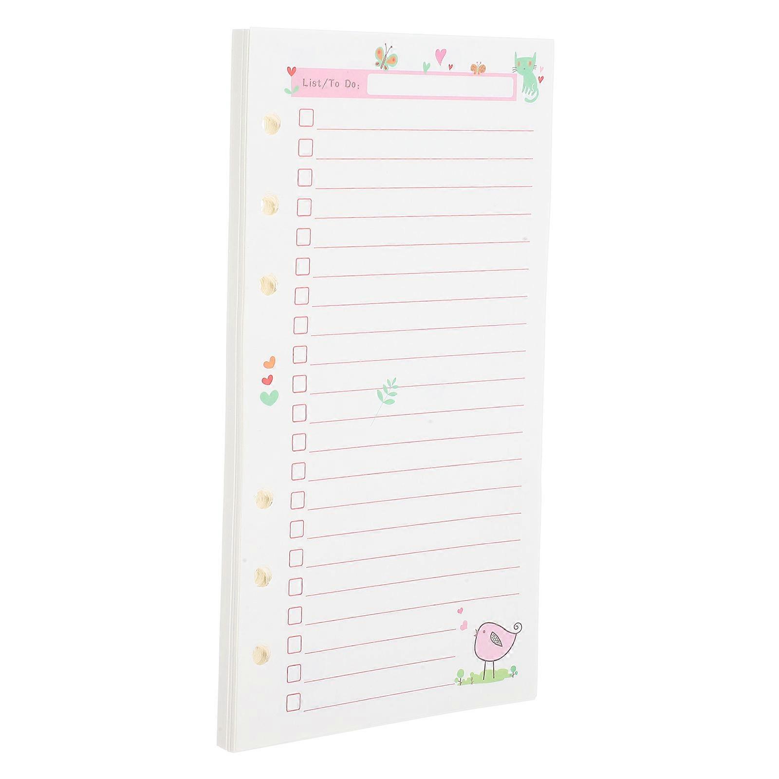 Handbook Replacement Refills Paper for Planner Binder 1 Book Loose Leaf