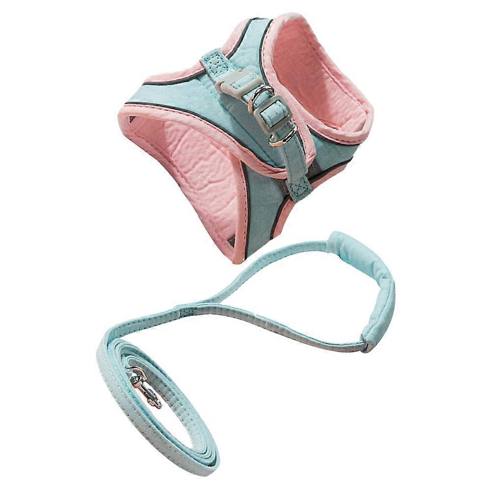 Cat Harness and Leash Adjustable Walking Rope for Pet Use 2Sets