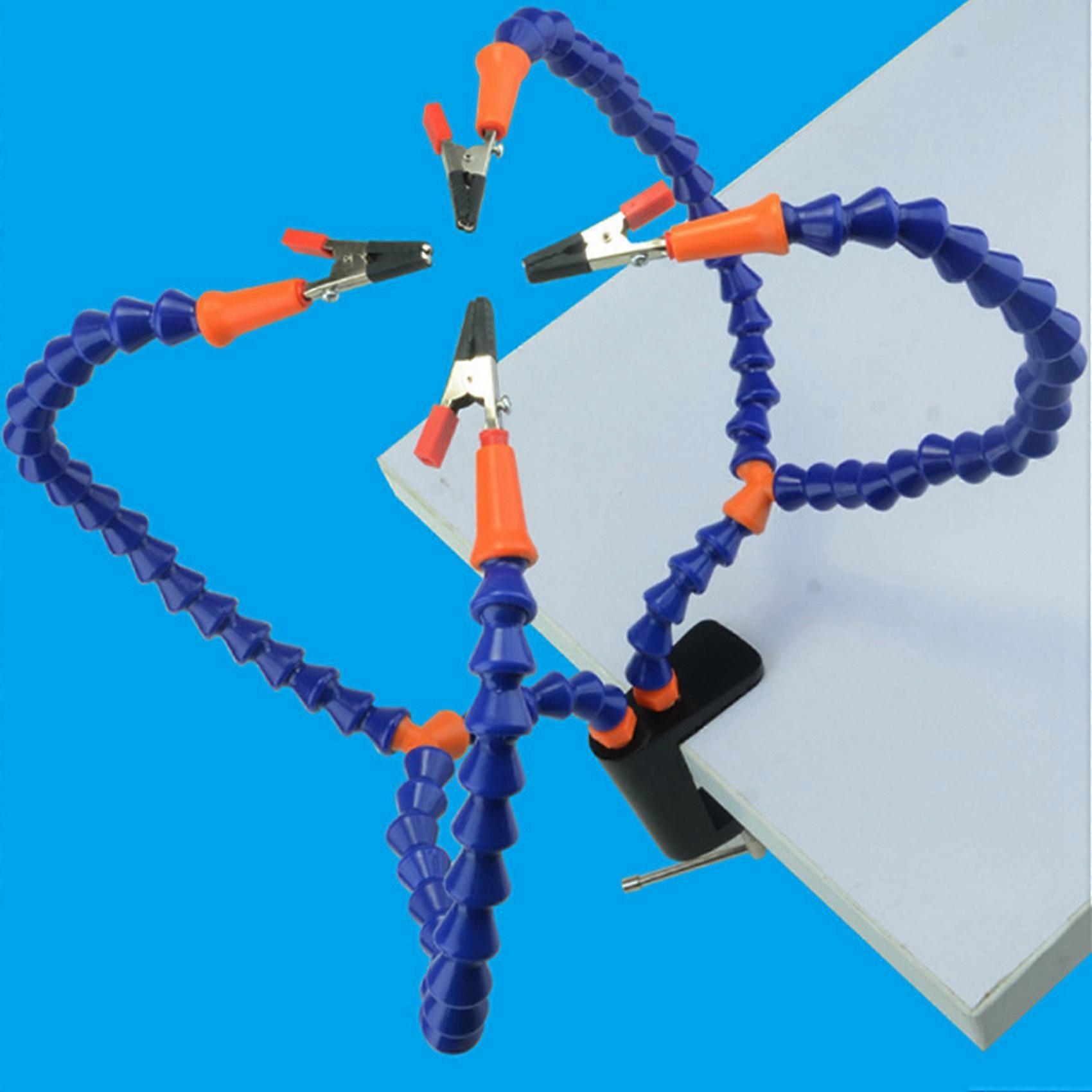 8 Pcs Flexible Arm Helping Hands Third Hand Soldering Tool PCB Holder Welding Stand for PCB Repairing Circuit Board