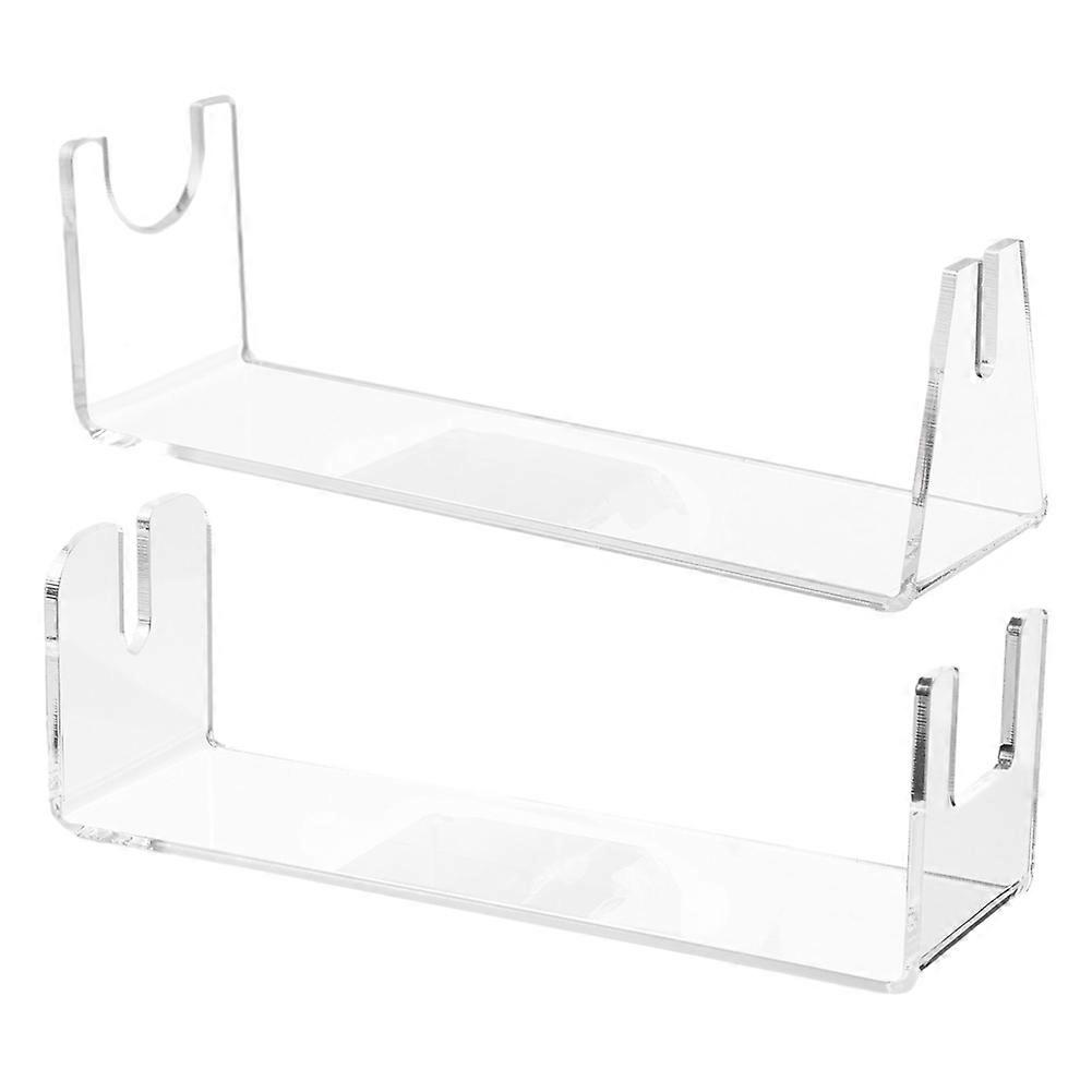 2 Pack Knife Display Stand Akryl Knivstativ, Desktop Knife Display, Single Knife Holder Pocket Knife Display Stand