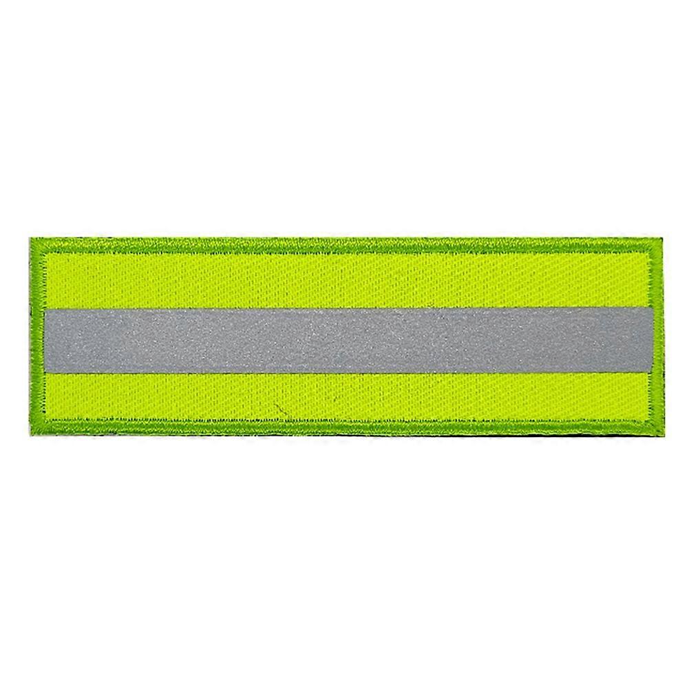 Reflective Double-Sided Fabric Patch Patch Identification Armband Outdoor Bag Clothing Accessories Medium