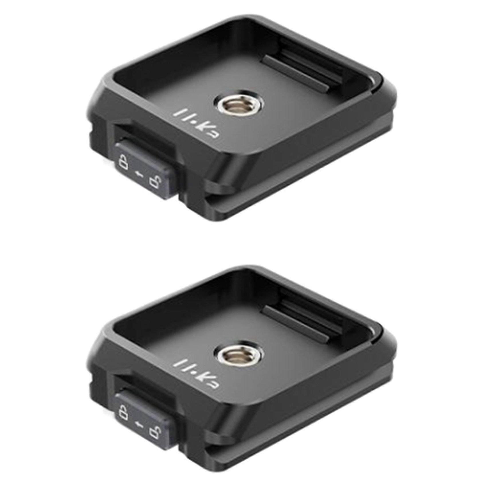 2X Ulanzi UKA Quick-Release Plate Compatible with Uka & F38 Plates for Camera Tripod Quick Release System UKA03 Base