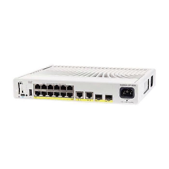 Switch - Cisco - Catalyst 9200CX - 12 poorten - Beheerd - Compact - PoE+