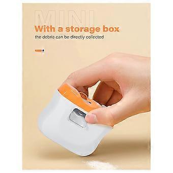 Coupe-ongles électrique Tondeuse de manucure automatique avec ongle léger Ciseaux d’orteil Pédicure Polissage Ongles Coupe-B