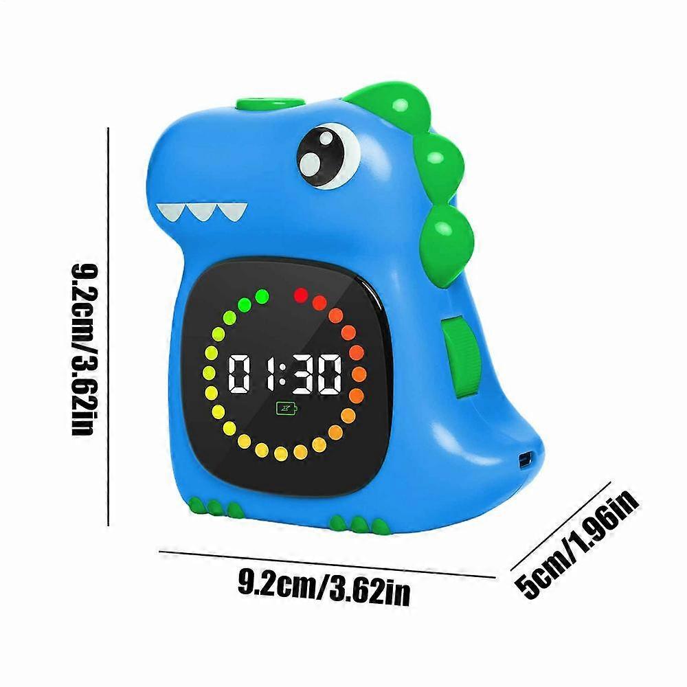 Visual Timer For Classroom Dinosaur Desk Timer Rechargeable LED Display Screen Silent Countdown Time Management Device For Home