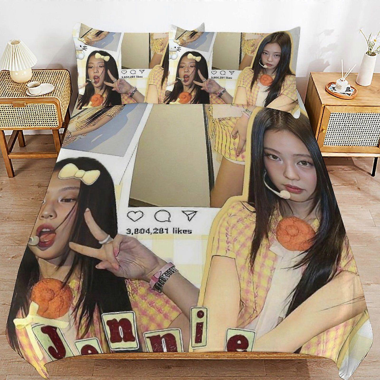 Jennie Practical Fabric Sleep Ready Texture  Thread Composition Duvet Cover Sets Convenience