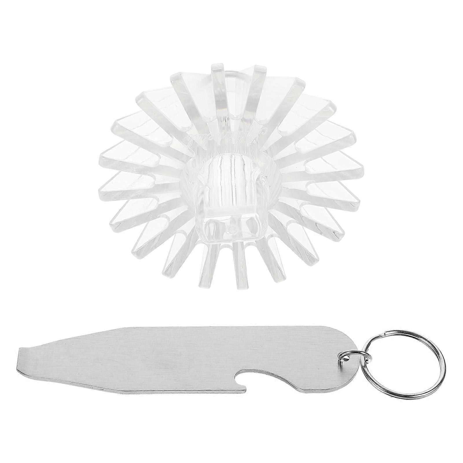 Transparent Coffee Filter Paperweight for Practical Use with ABS Material