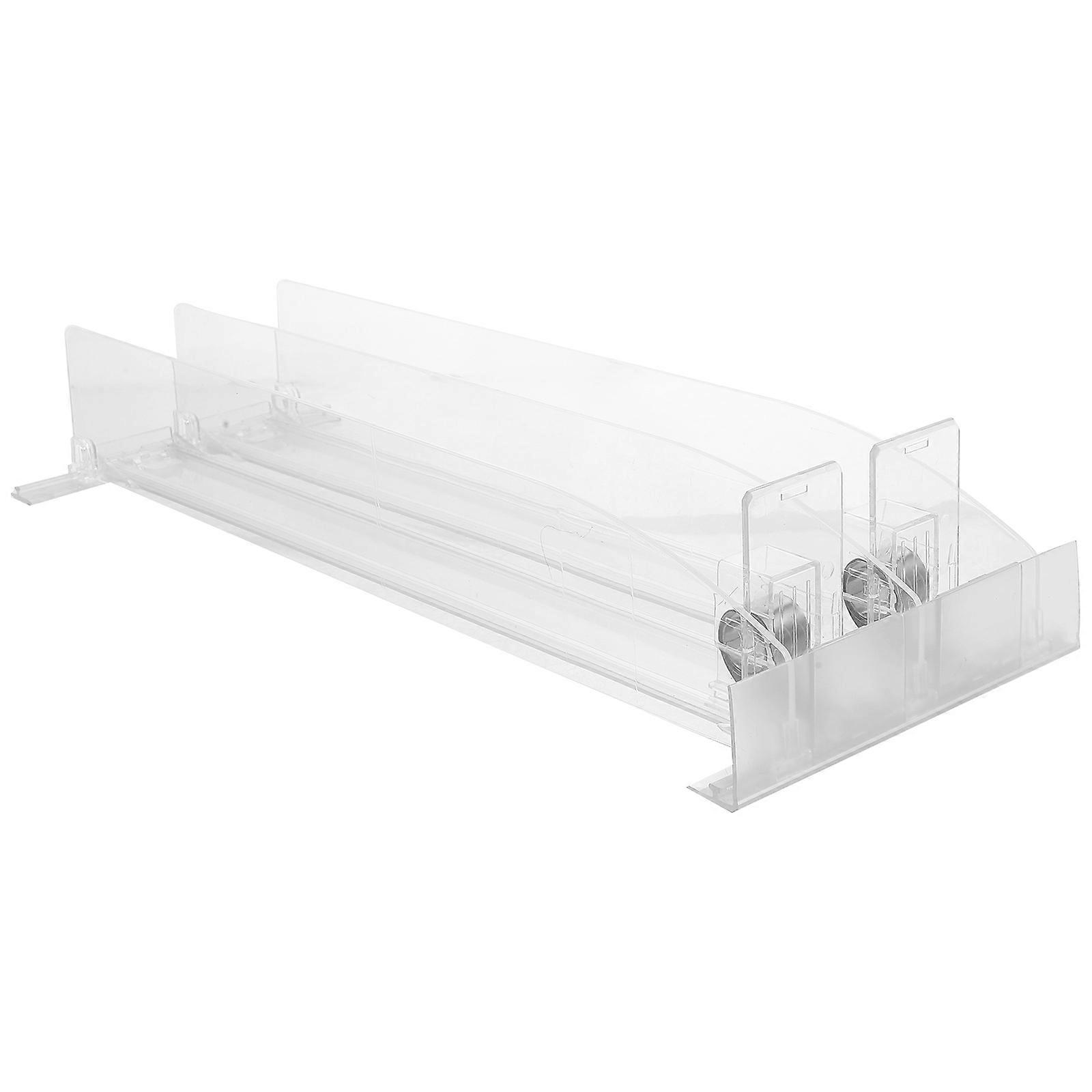 Shelf Automatic Replenishment Pusher Plastic Pusher Tray for Storage Use 1Set