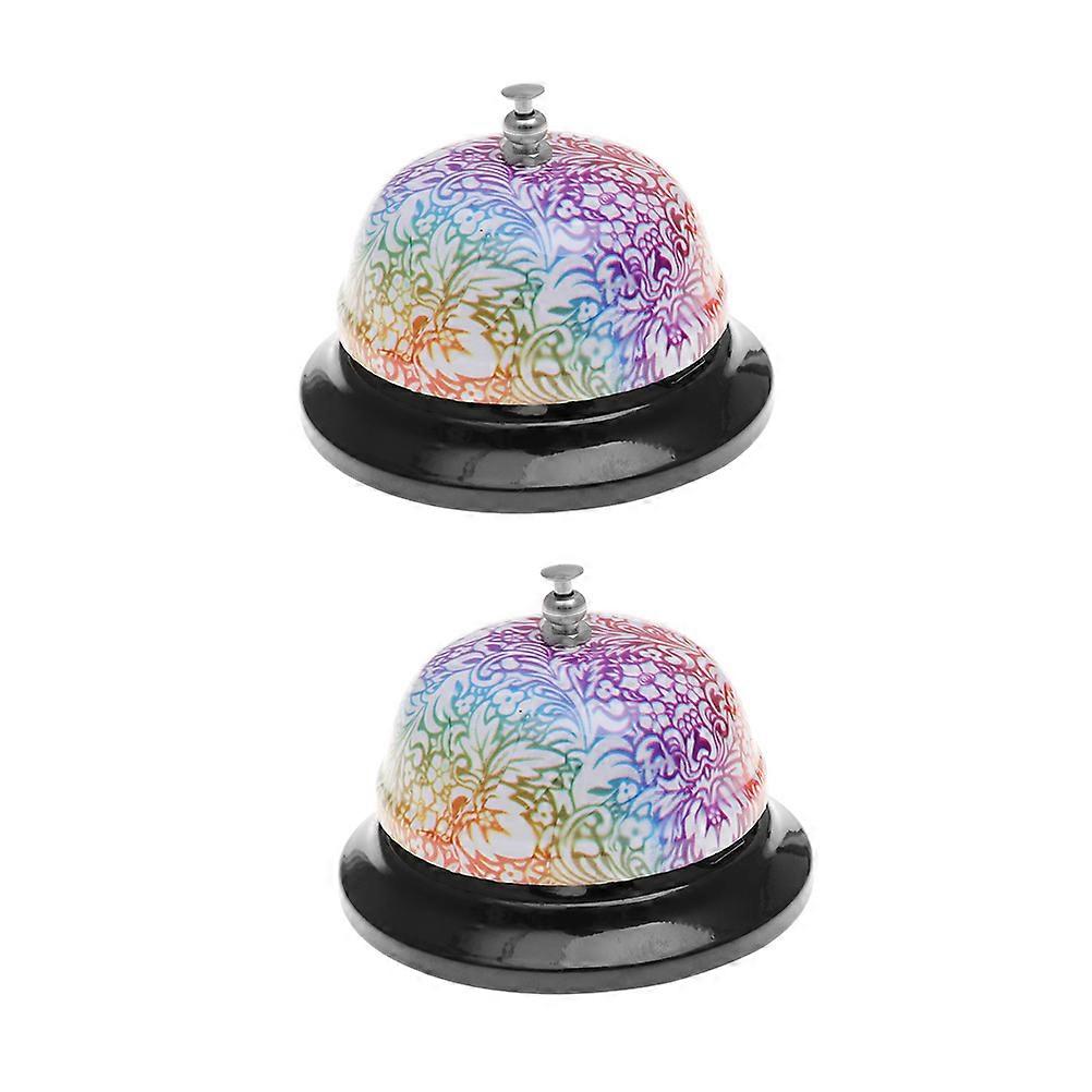 Service Bell Restaurant Call Bell 2Pcs for Customer Reception Use