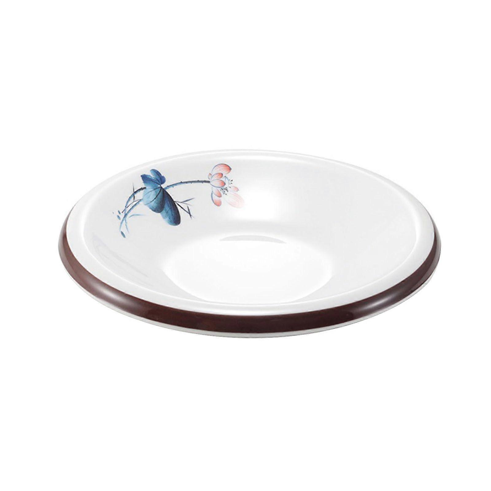 Melamine Dinner Plates White Round Durable Lightweight Dishwasher Safe Stackable 25cm