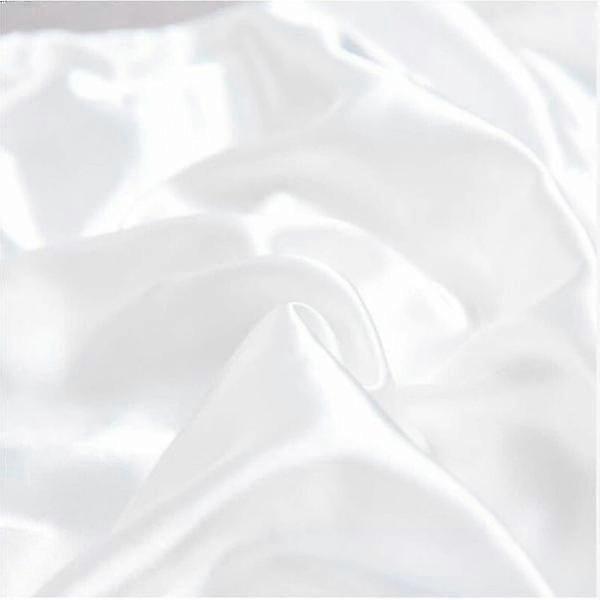 2025 51*76cm silk pillowcase (white) coreless 1 pair