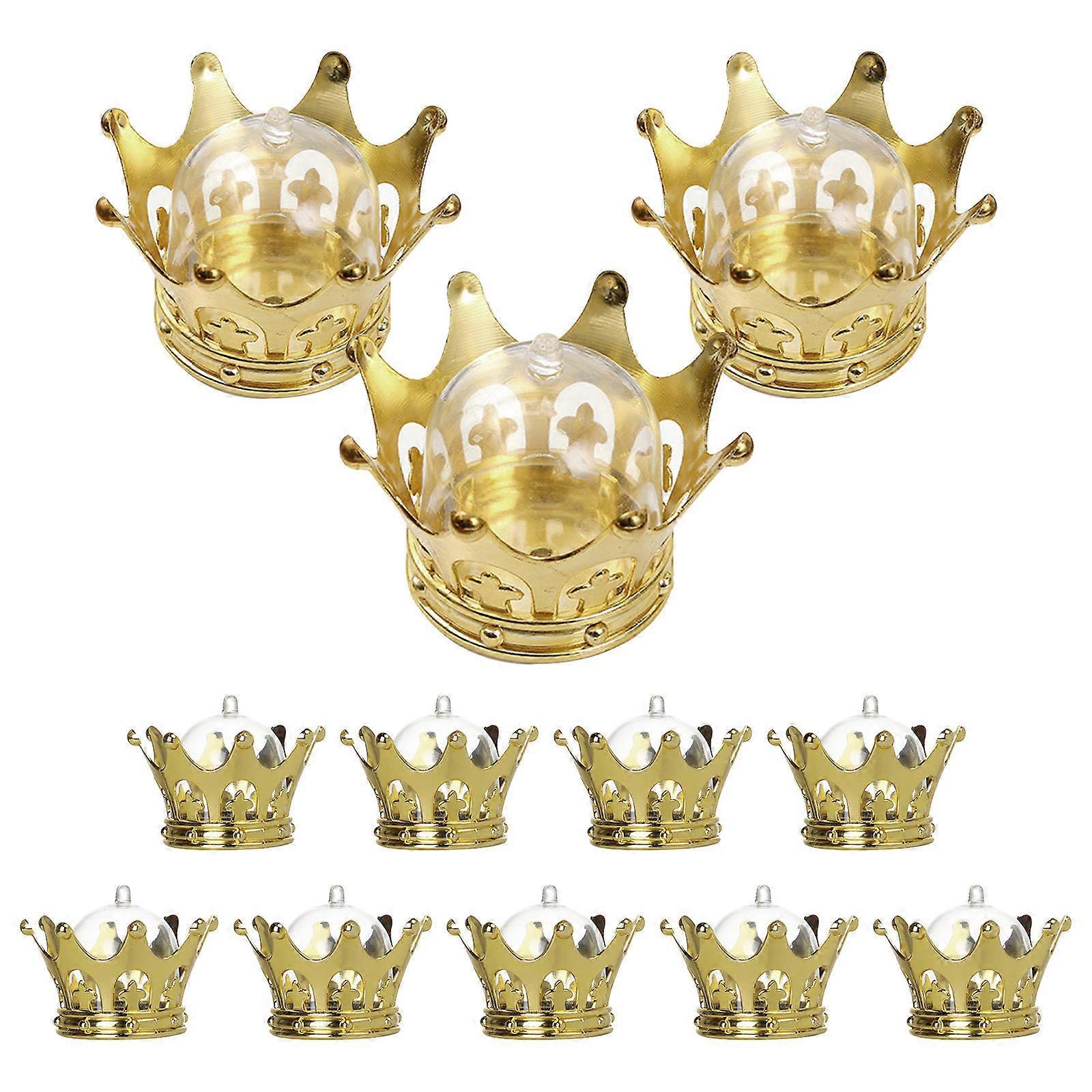 12pcs Boxes Fillable Candy Containers with Dome Wedding Favors