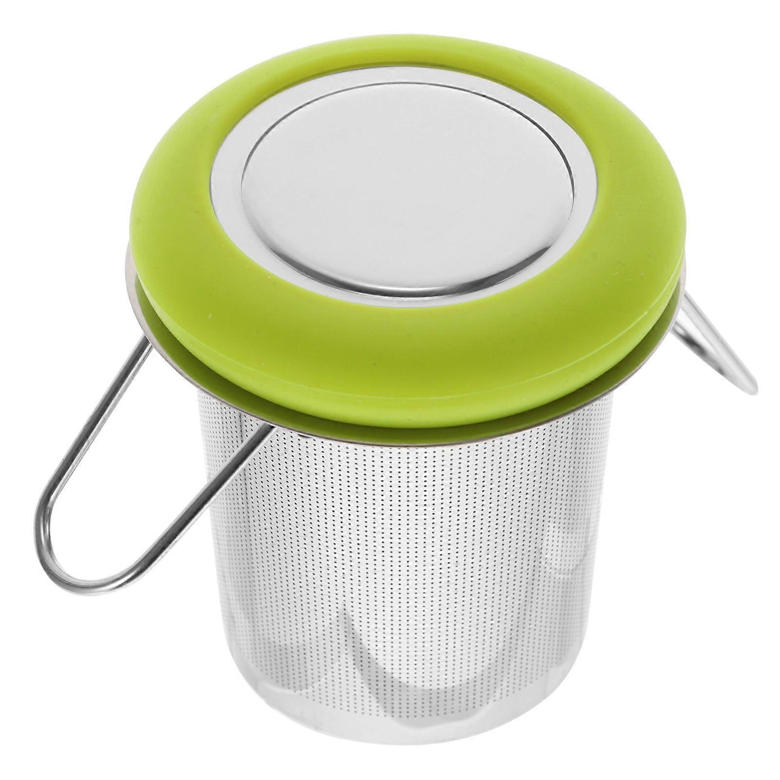 Tea Mesh Infuser Stainless Steel Folding Tea Strainer for Home 2Pcs