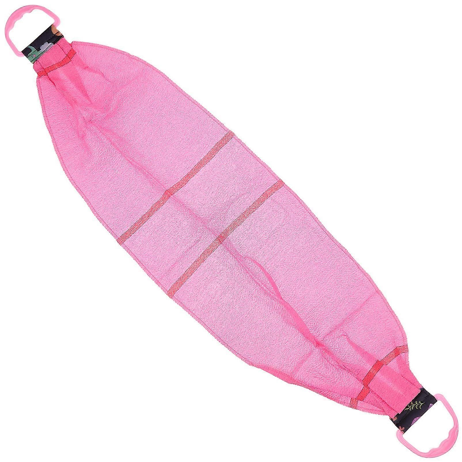 Exfoliating Back Scrubber with DualSided Deep Clean Surface and Long Handles for Shower Bath