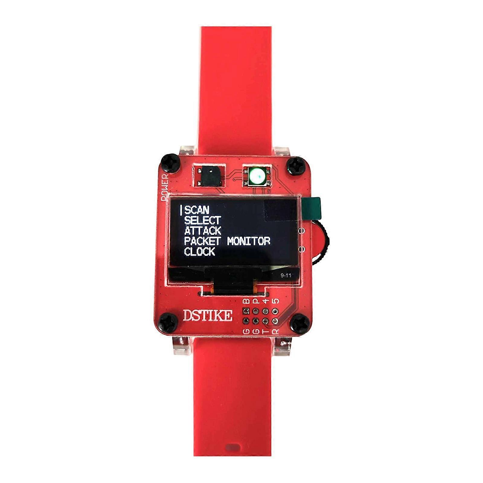 Deauther Smartwatch Wristwatch Educational Tool Testing Networks Development