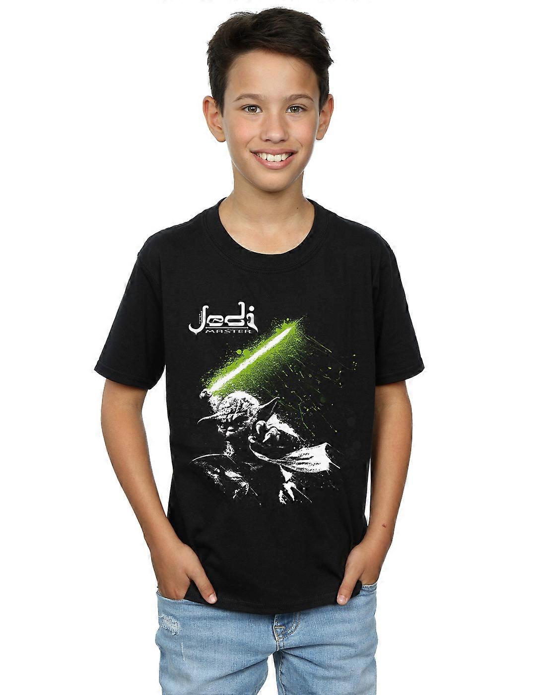 Star Wars Boys Yoda Jedi Master Camiseta