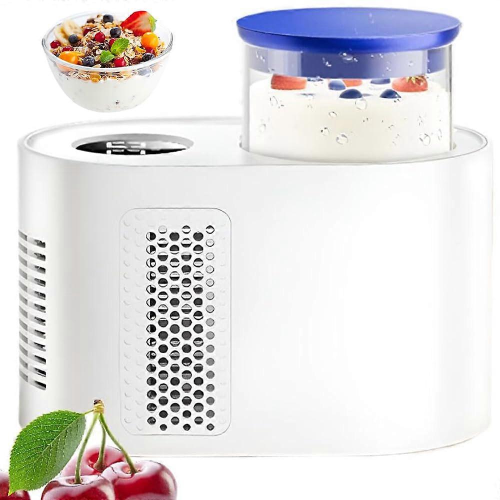 3in1 Automatic Yogurt Maker with LCD Display, Temperature Control and FoodGrade Glass Pot