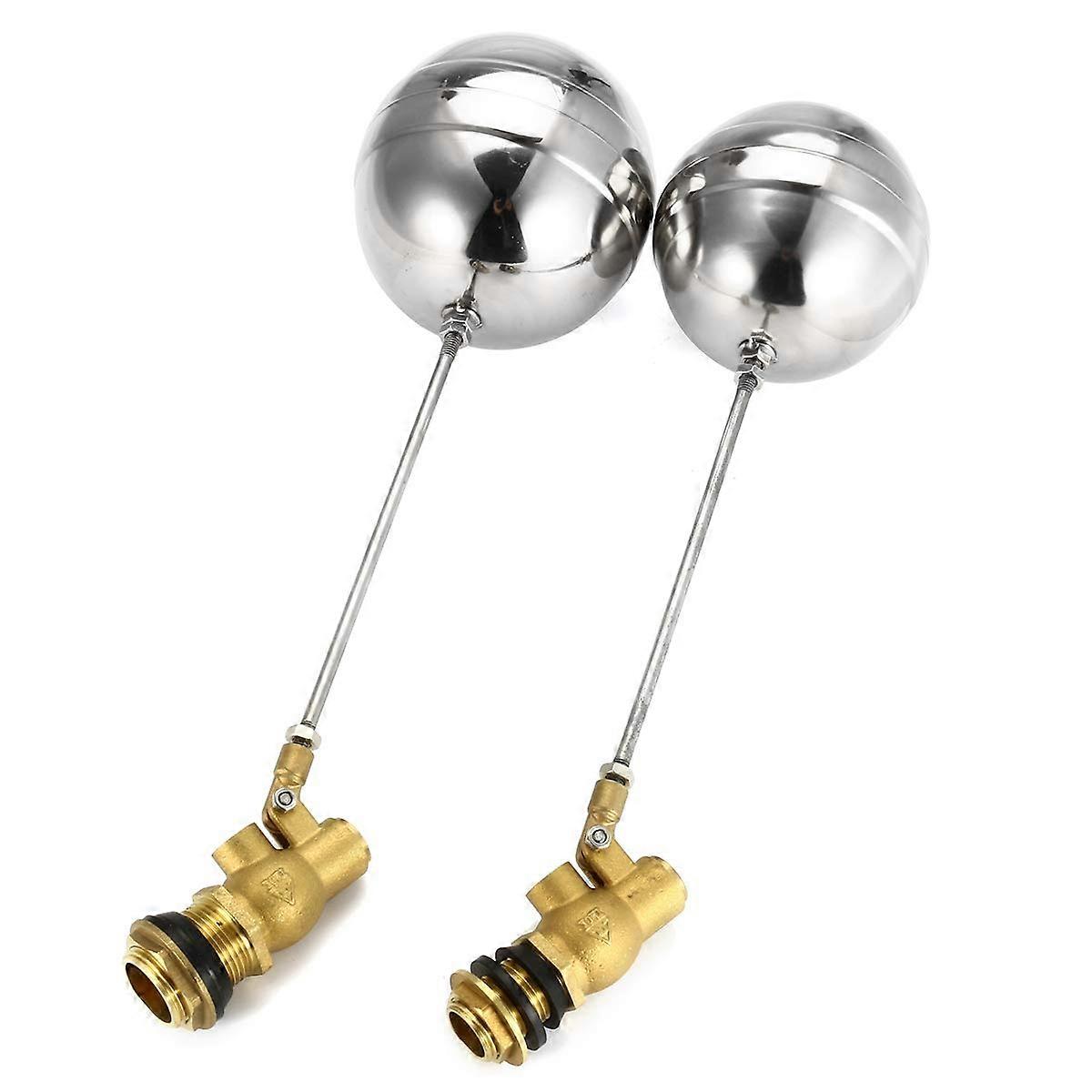 1 Inch Automatic Stainless Steel Float Valve for Cattle Water Trough with Durable Brass Connection