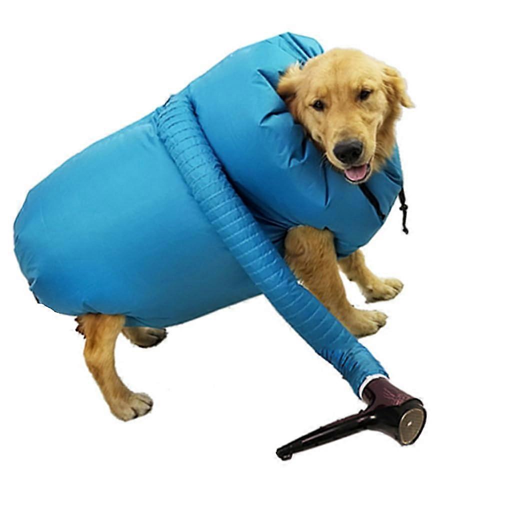 Pet Drying Bag M Size Inflatable Safety Design for Efficient Grooming and Bath Drying
