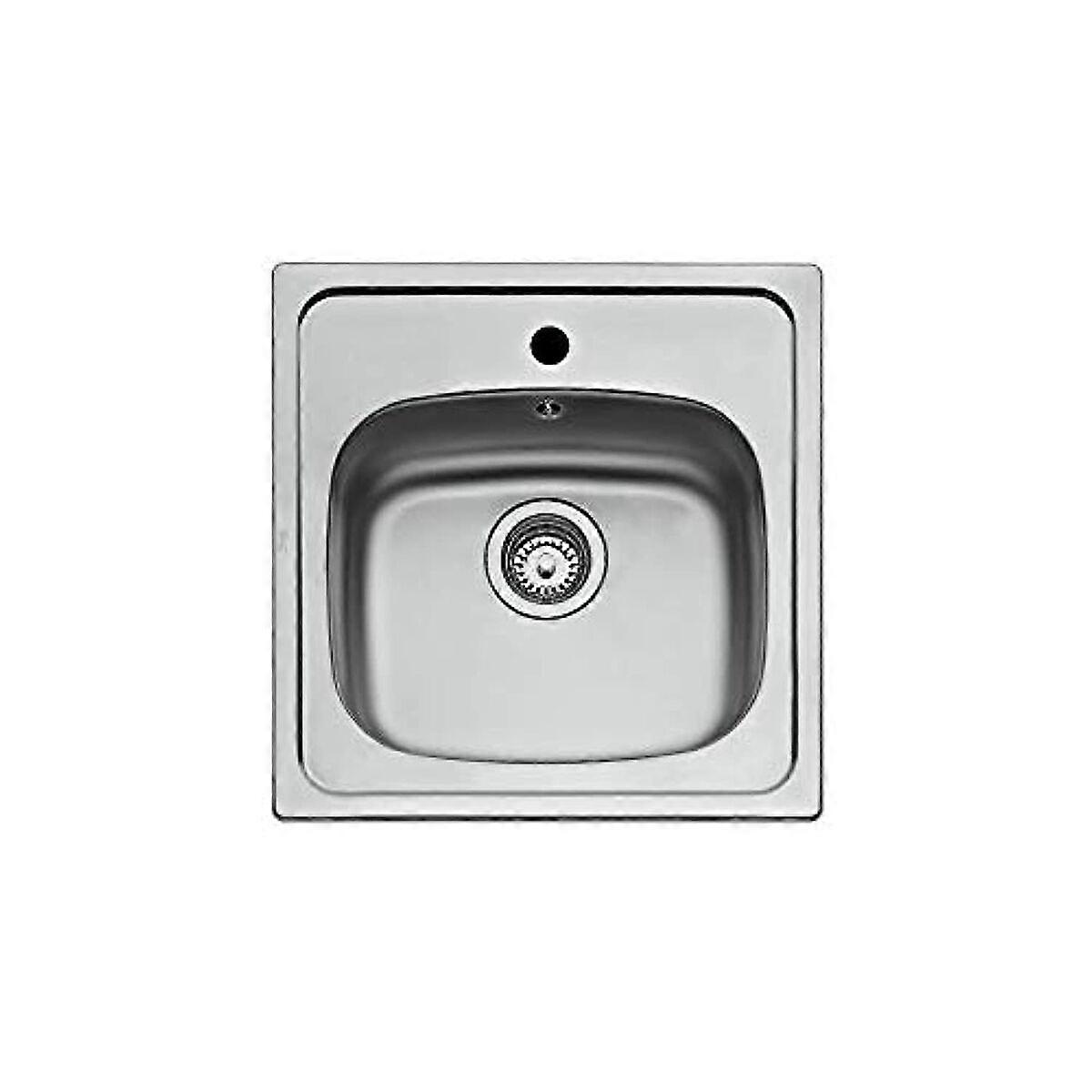 Sink with One Basin Teka Steel