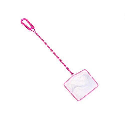 Aquarium Fish Net 4 Inch Fine Mesh with Comfortable Handle and Rust Resistant Frame