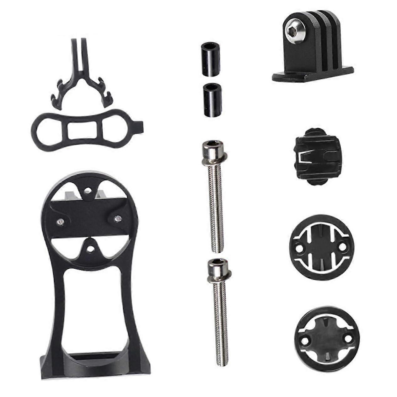 Bike Computer Mount with Alloy Handlebar Extension for Speedometer and Camera, Quick Release
