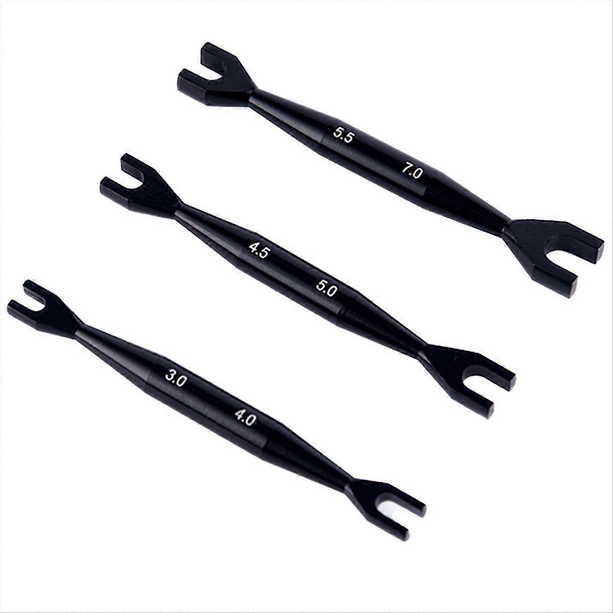 Remote control model car small double-ended universal wrench black