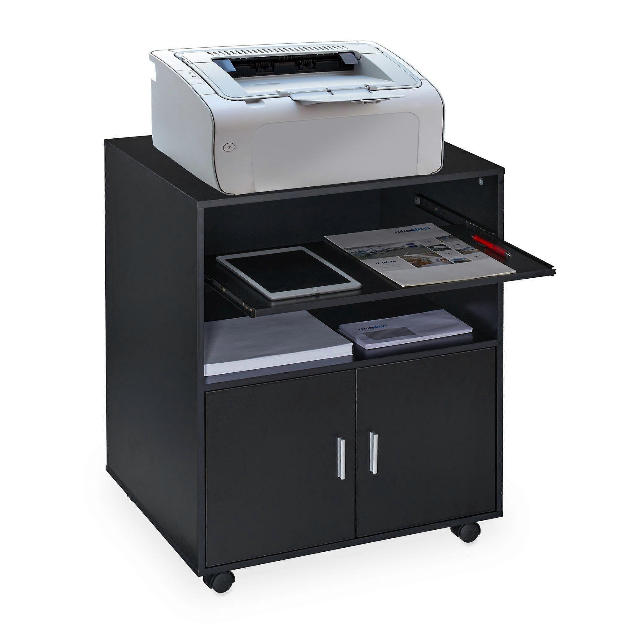 Fahrbarer Sockel mit Tastaturbox