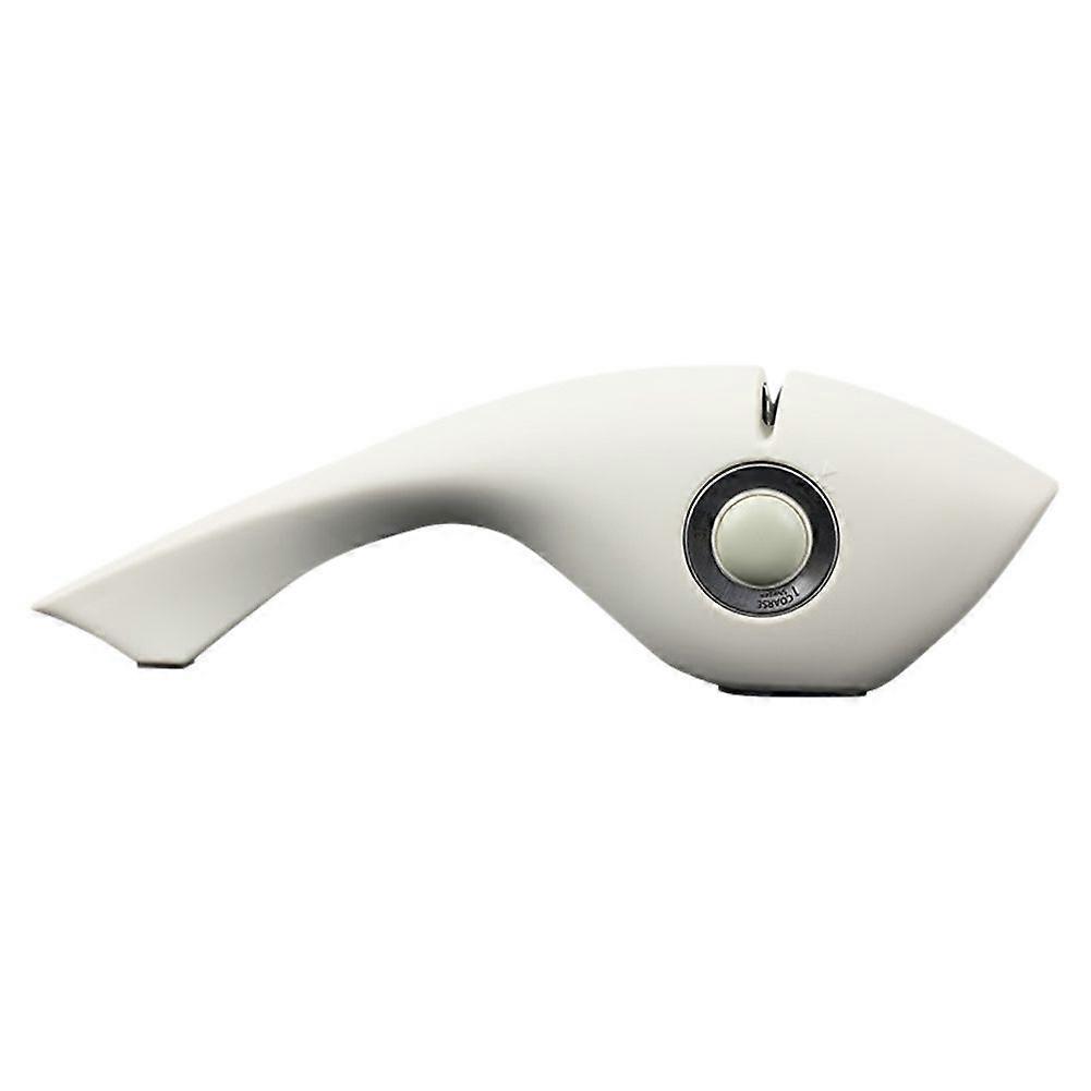 Fish-Shaped Kitchen Manual Roller Type Three-Stage Knife Sharpener