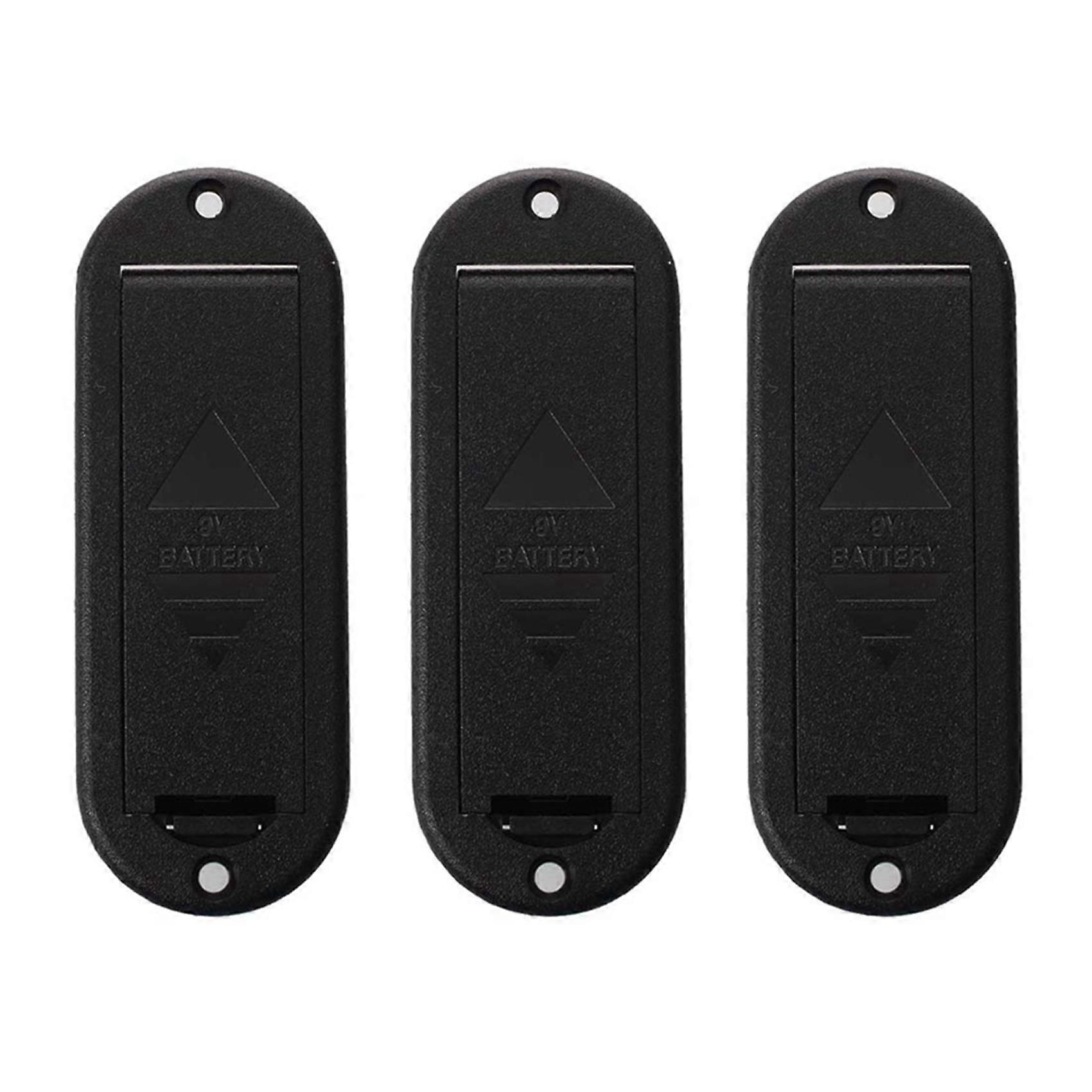 3X Active Guitar Bass Pickup 9v Battery Case Box