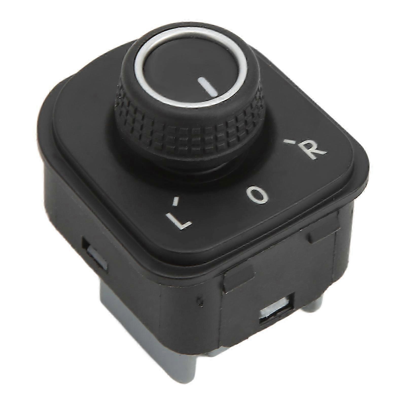 Side Door Mirror Switch ABS 5ND959565E High Sensitivity Adjust Knob Replacement for RABBIT B6 B7